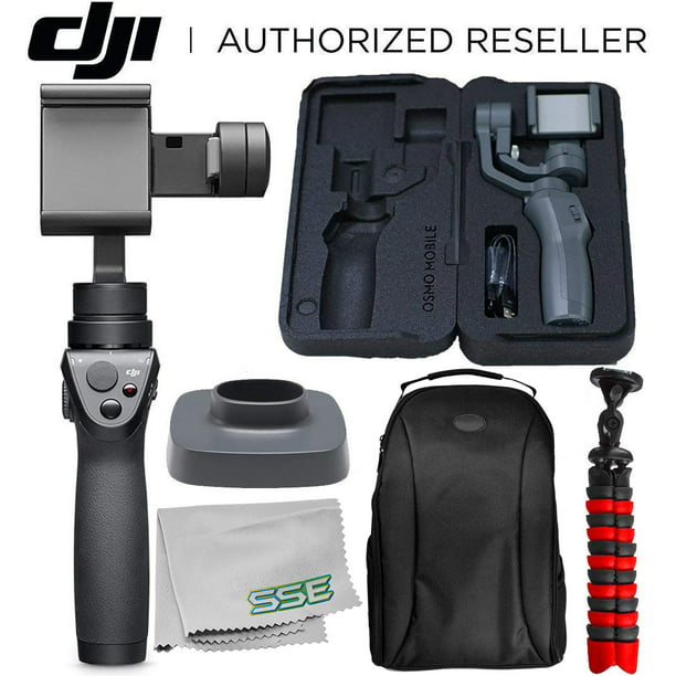 DJI Osmo Mobile 2 Handheld Smartphone Gimbal Stabilizer Videographers Bundle 